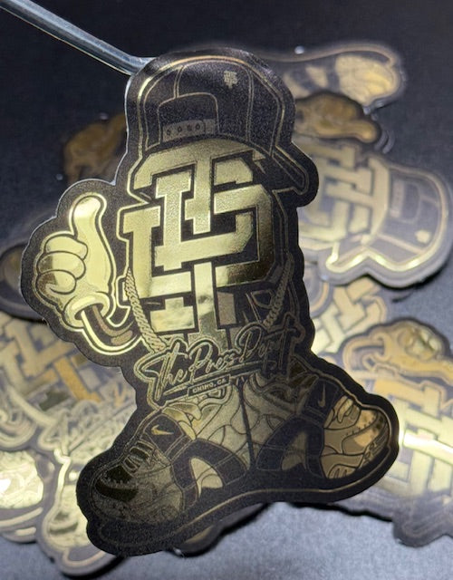 Gold Mirror Stickers